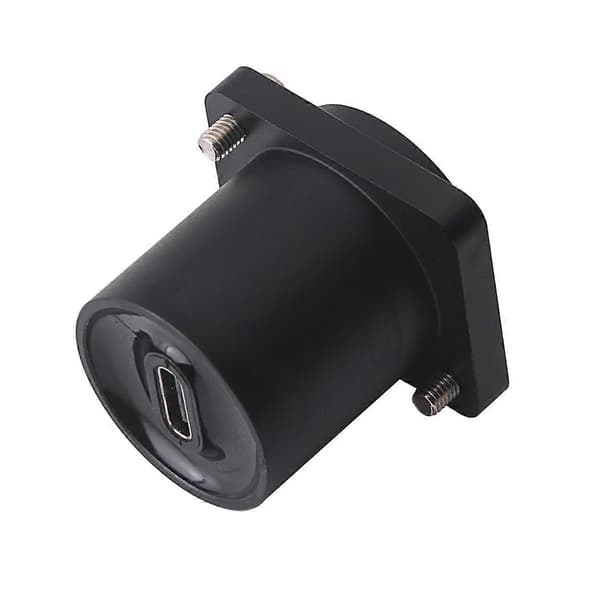 USB USBC Typ C Hon-Hon Panelmonterad Förlängningsrund Adapter