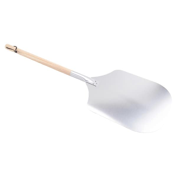 Pizza Pusher, pizzaspade av rostfritt aluminium (90 cm) - Praktisk och solid tråd, pizzalyft