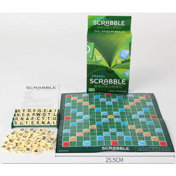 Klassiskt Scrabble Board-pusselpeli