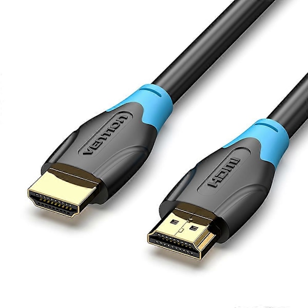 Type A VENTION AACBM 12m HDMI-kabel 4K 30Hz HD Hann til Hann PVC-ledning for Projektor TV-boks Laptop