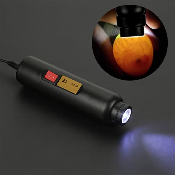 LED-lys egglyser tester mini automatisk belysning inkubator for eksklusiv opplevelse