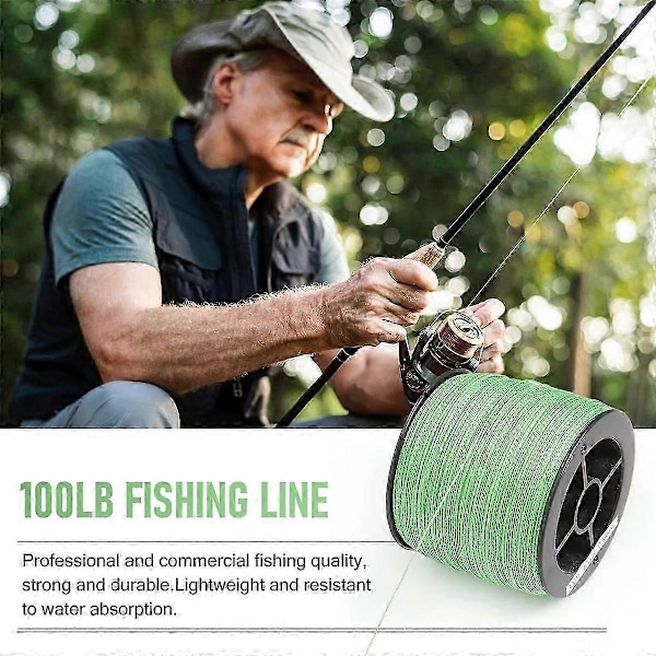 300M Fiskeline 100LB 0.55mm Stærk PE Fletline DS