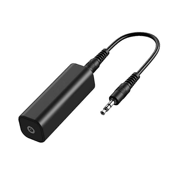 Højttaler Line 3.5mm Aux Lyd Støjfilter Jordloop Støjisolator Eliminerer Til Bilstereo Hjem
