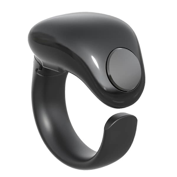 Smarte Ringer Tasbih Tellerringer Bluetooth Elektronisk Fingerteller APP Støtte Vanntett 4-sifret Fingerteller Svart