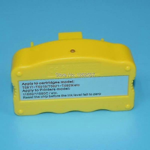 hg T5921- T5929 Chip Resetter Til Epson Stylus Pro 11880 11880c Bredformat Printer Chip Reset Værktøjer