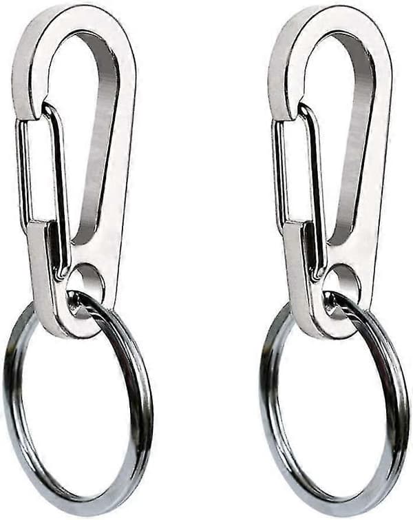 2-pack Hundstaggklämmor, Rostfritt Stål, Tunga Klämmor för Husdjurs-ID-tagg