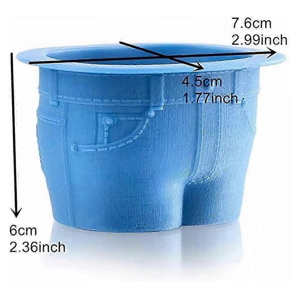 Jeans Stil Silikon Cupcake, Silikon Muffin Formar, Silikon Bakformar, Silikon Muffin Formar, Mi jn