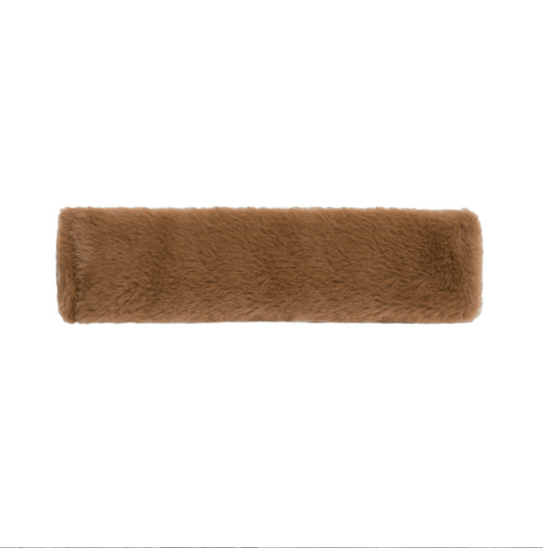 Bilbelte skulderputer (sett med 2) Brun+Beige