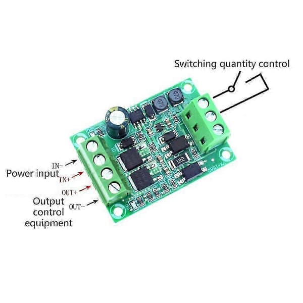 DC 4V-60V Høj-Effekt 400W MOS Rør Mosfet Trigger Drivmodul Høj / Lav Niveau