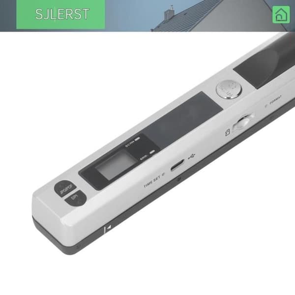 Bærbar scanner - A4 - 300/600/900 DPI opløsning - Hurtig scanning - USB 2.0