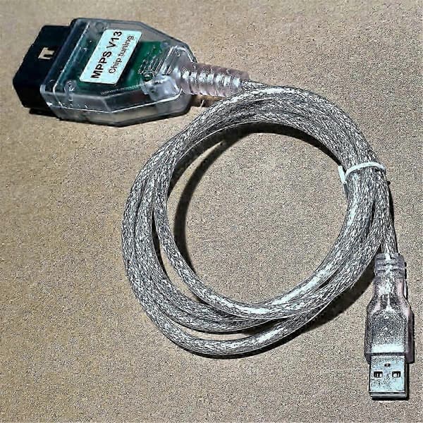 MPPS V13 ECU Programmer SMPS MPPS V13 K CAN Flasher Chip Tuning MPPS Kabel V13 Diagnostikkabel hwy