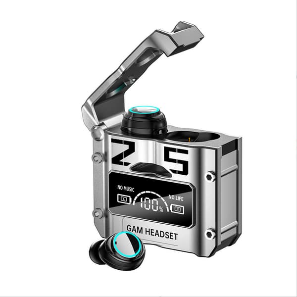 M25 (Silver) Trådlöst Gaming Headset Tws Hörlurar Brusreducerande Vattentät