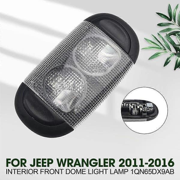 Passer til 2011-2016 JEEP WRANGLER INTERIØR FORRESTE LOFTLYS LAMPE 1QN65DX9AB jy