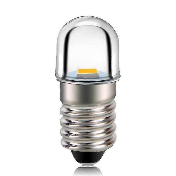 Varm Hvid-2 stk. Miniature LED Lys 3v 6v 12v Mini Lamper E10 Base Lille