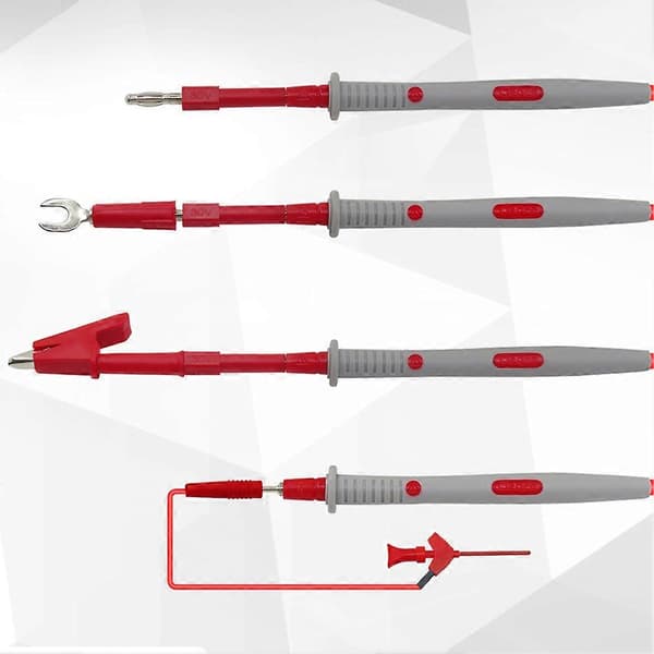 P1503D Multimeterprober Utskiftbare Nåler Testledninger Kits Prober For Digitalt Multimeter Kabel Føler For Multimeter Ledningstupper