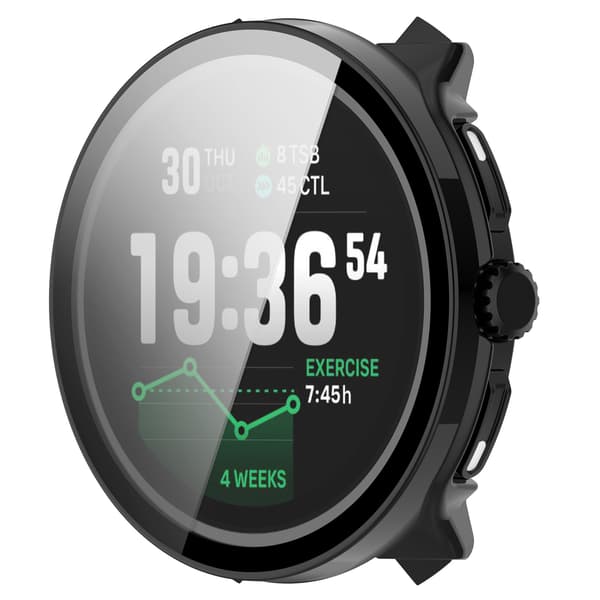 Protective Case Compatible with Suunto RACE2 - PC Tempered Glass Integrated Shell for Full Protection