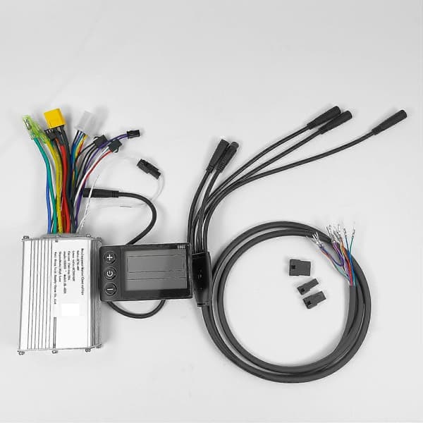 Ebike Controller 48V 21A 1000W Motor Controller E-Bike Borstlös Hastighetsdrivare och S866 LCD Display Set