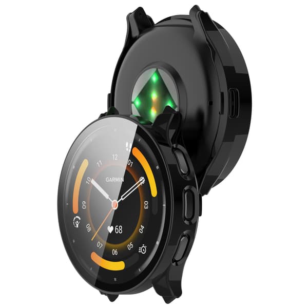Kellokotelo näytönsuojalla Musta Garmin Venu 3 4,1 cm