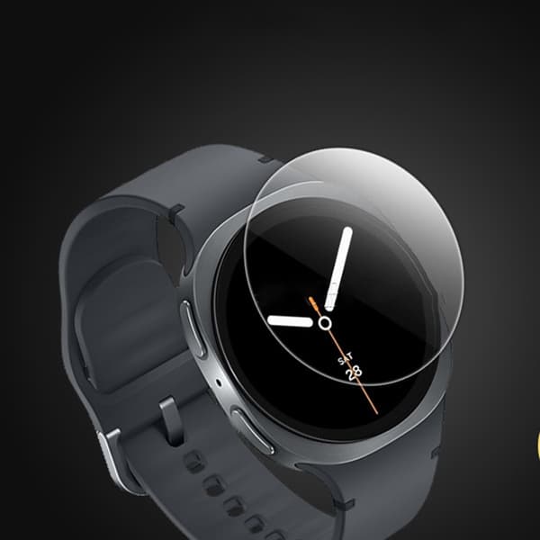 Privacy Tempered Glass Screen Protector compatible with Samsung Watch 7 40mm with Easy Installation Kit (2-Pack)