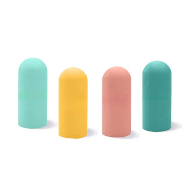 10-pack läckagesäkra flaskskydd i silikon - Researtiklar, kompatibla med olika flaskmärken Gul
