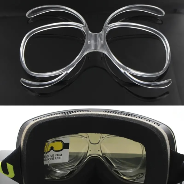 1 stk Skibriller Myopia Frame Insert Optisk Adapter, Fleksibel Receptramme