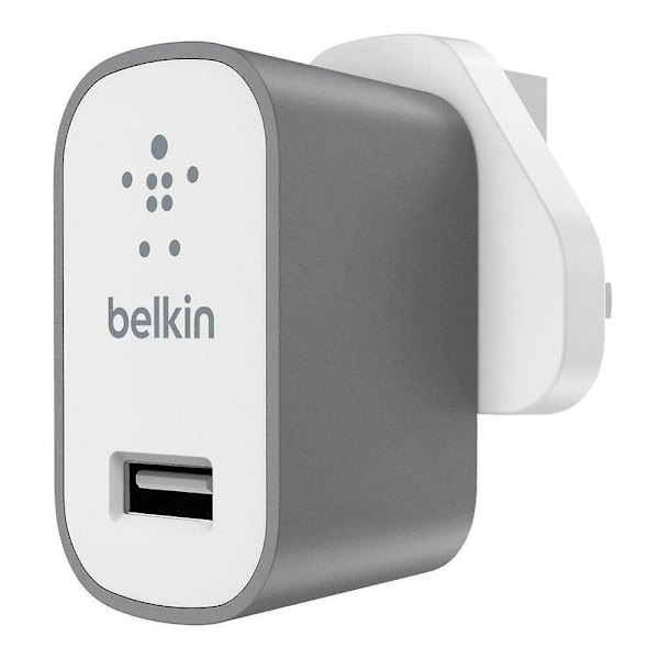 Belkin Premium Universal Hurtig 2.4A Strømadapter til iPhone Smartphone Tablets