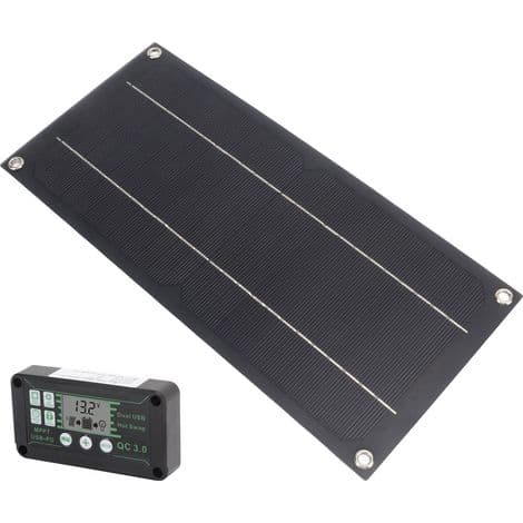 600W 18V Monokristallin Solpanel för Bil, Husbil, Flygplan, Utomhus, Jordbruk och Plantering