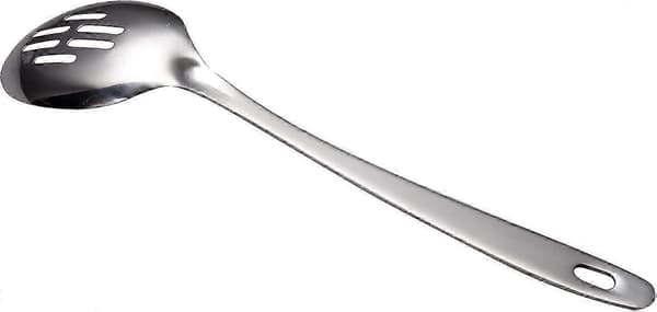 Hulske Rustfrit Stål Madlavningsske, Køkken Serveringsske, 32,5 cm