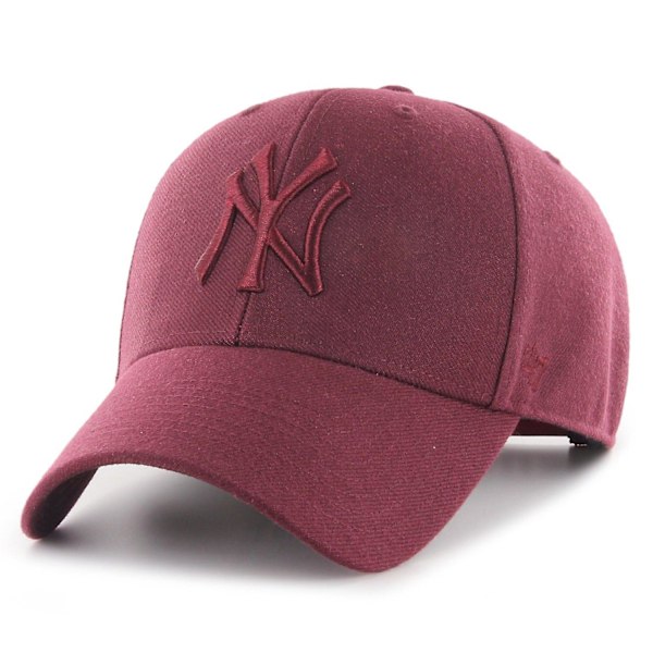 47 Brand Snapback Cap - MLB New York Yankees mørk rødbrun