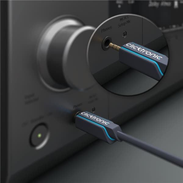 3,5 mm AUX-kaapeli, stereo