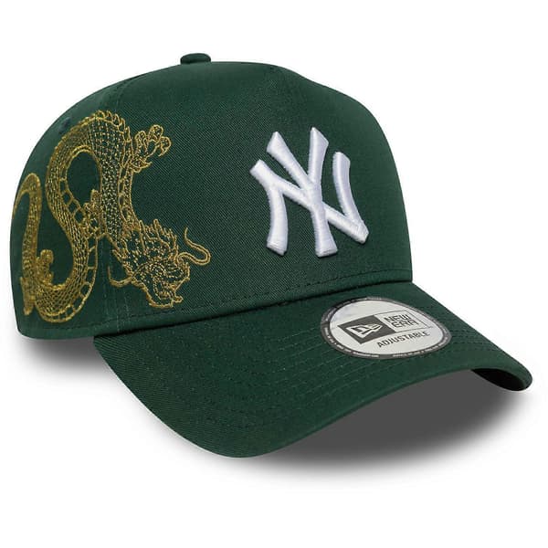 New Era E-Frame Snapback Keps - SNAKE New York Yankees grön