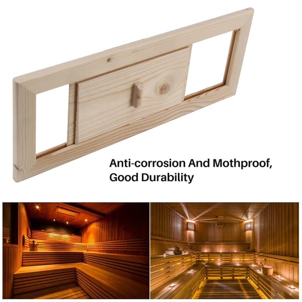 2 stk. Multifunksjonelle Retraherbare Ventilasjonsventiler Ventilert Louvre Sauna Gitter