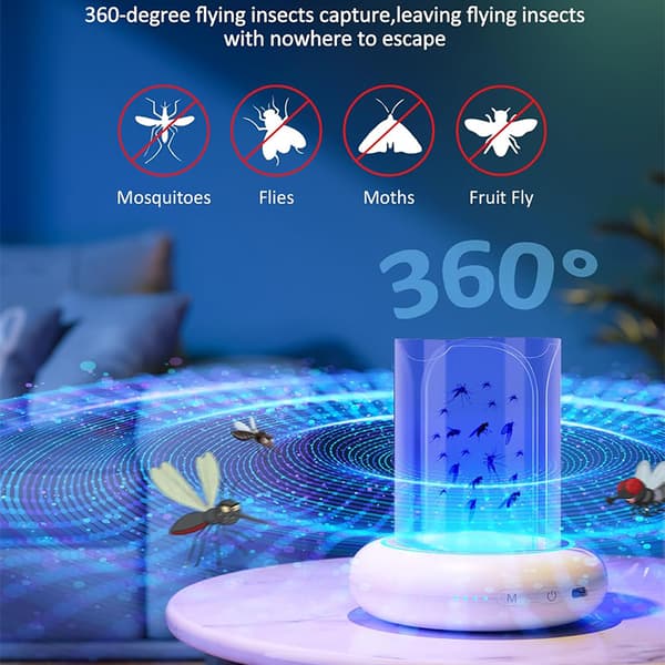 Effektiv Fluesmækker: USB-Genopladelig & Bærbar