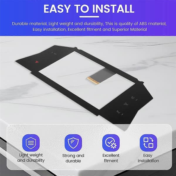 8 tommer 60 Pins Bilradio DVD-afspiller Touch Screen Panel Digitizer Linse til XT5 XT6 2016-2021