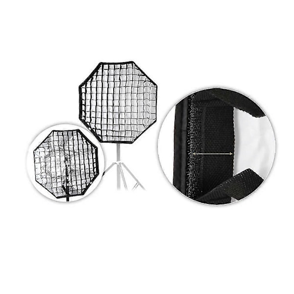 Fotografisk Honeycomb Grid til 80cm / 31\" Octagon Paraply Softbox Studio/Strobe Paraply Softbox