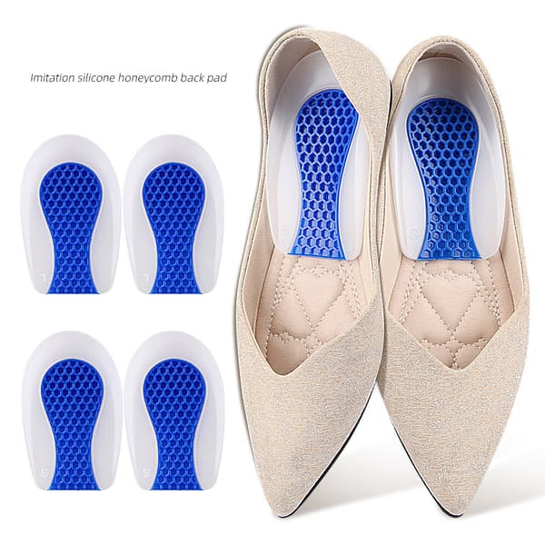 Gel Honeycomb Heel Pads for Enhanced Comfort and Support