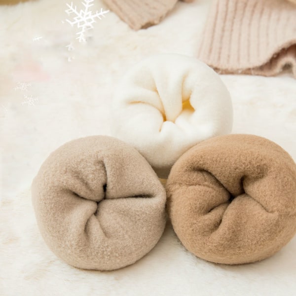 5-pakk Very Warm Fluffy Sokker Pastellfarger Super Soft Varm Seng Sokker Komfortable Polstret Seng Sokker-jbk