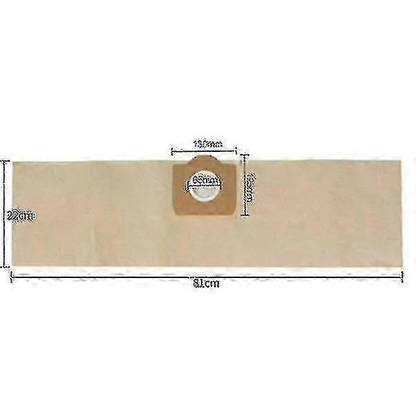 5x støvsugerpose 1x filter til Karcher Wd3 støvsuger [DB] - JZ