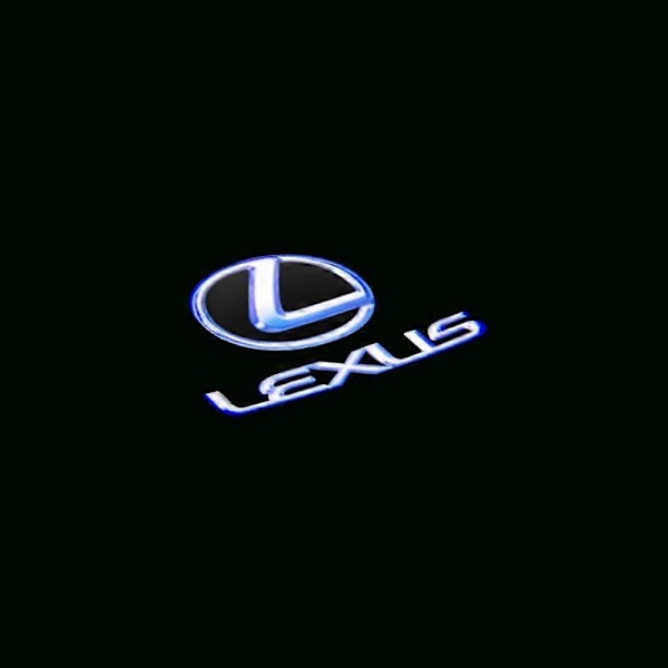 Koskee Lexus Welcome Light Lexus LS RX ES IS LX Lexus Oven Projektio Tunnelmavalo (Tyyli 3)