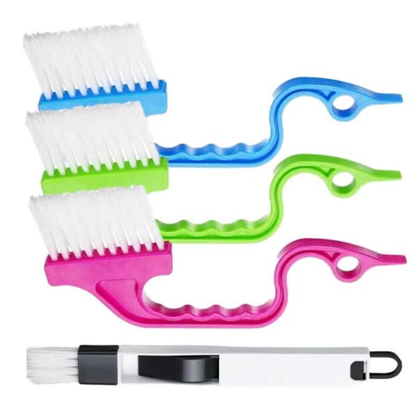Cleaning Tool Set 4-piece Grout Brush Set