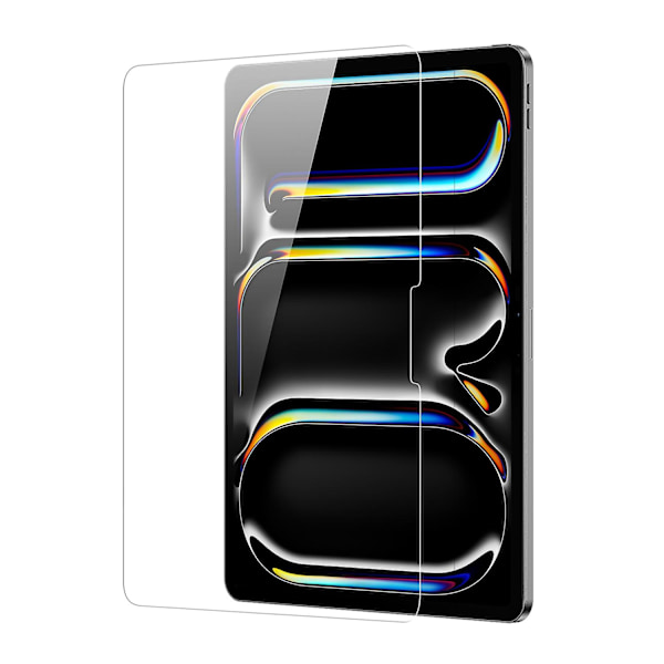 DUX DUCIS iPad Pro 13 (2024) -tabletin koko näytön suojalasi, keskivahva alumiinilasi, HD-kirkas kalvo