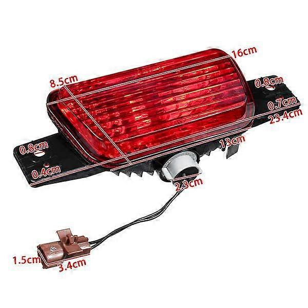 Bakre reservedekklampe, baklykt, støtfangerlys, tåkelys for Pajero Montero 2007-2015 8337A068