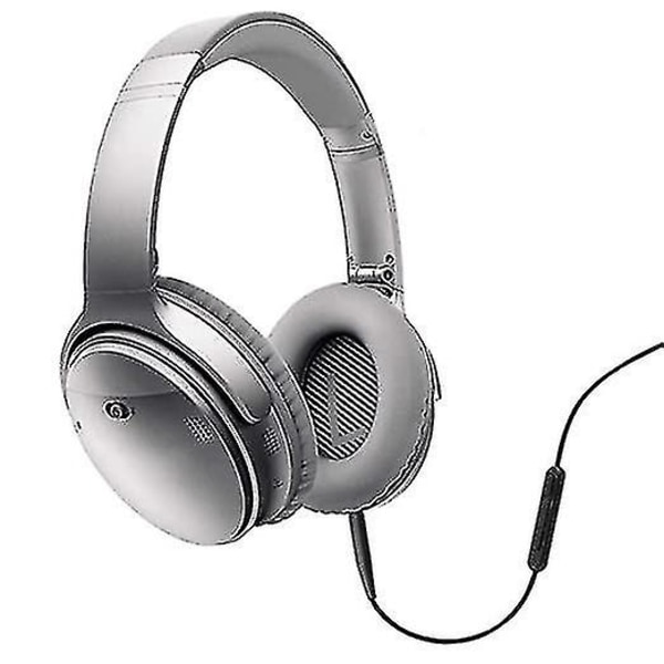 Udskiftningslydkabelledning til Bose Quietcomfort Qc25 Qc35 Hovedtelefoner med Inline Mic Volumenkontrol