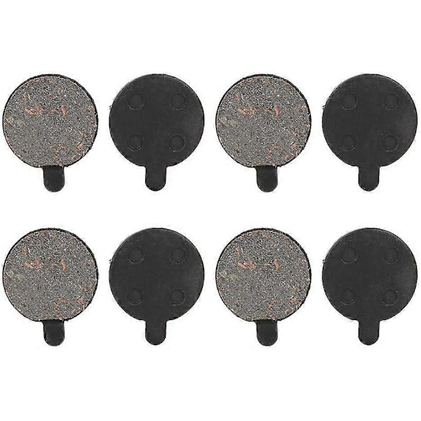 Cykelskivbromsbelägg, 4 par semi-metalliska belägg, cykelbromsbelägg