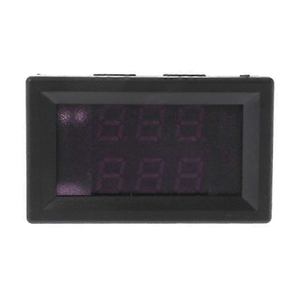 DC 5V-80V Dubbel Display Termometer med 2 NTC Vattentäta Temperatursensorer 12V 24V 72V Bil Motorcykel