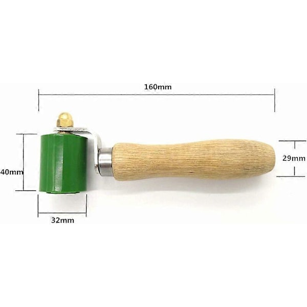 Silikonipainerulla 40mm painerulla reunojen liimaamiseen ja PVC-pressun hitsauskokoonpanoon, korkeita lämpötiloja kestävä hitsaustyökalu
