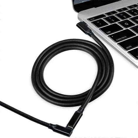 Universal USB 3.1 Type-C Han til Hun Adapter til Telefon - 5m Datakabel