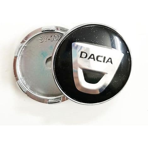 Hjulkapsler til Dacia Duster, Logan, Sandero, Stepway, Lodgy, MCV 2, Dokker, 60 mm, sæt med 4