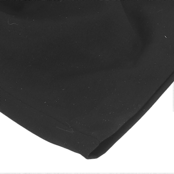 Hatt Bomulls Beanie Slouch Beskyttende Beanie Hatt Motetilbehør Kompatibel for Menn Kvinner Svart