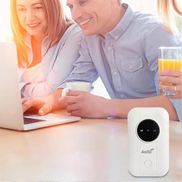 Satellitinternet i lommen, ubegrænset router.